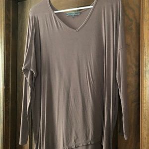 long sleeve piko top
